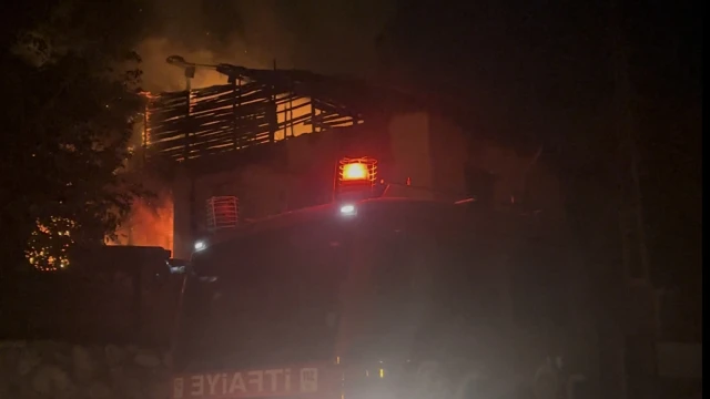 Malatya’da Garip Bir Olay! Metruk Evde Yine Yangın Çıktı!