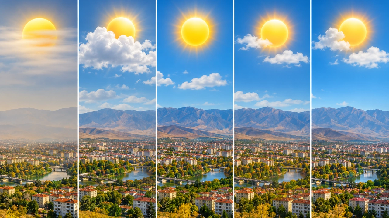 Malatya’da Hafta Sonuna Kadar Yağış Yok! Sıcaklık Artacak!