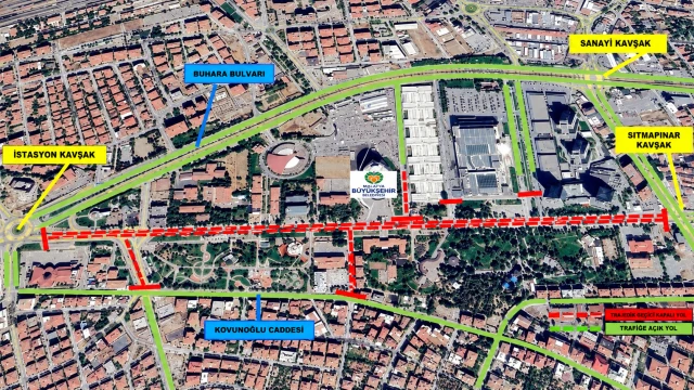 Malatya’da İnönü Caddesi 2 Gün Trafiğe Kapatılacak!