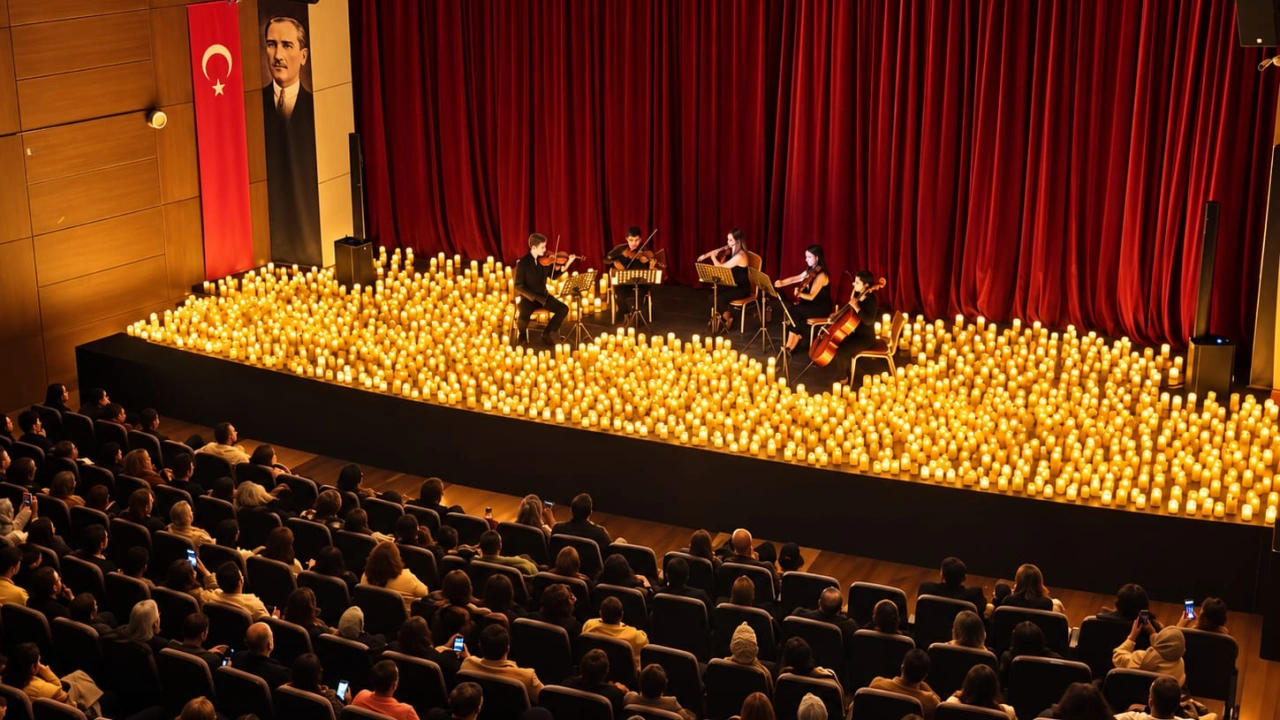 Malatya’da Mum Işığında Müzik Ziyafeti: İki Seans da Doldu
