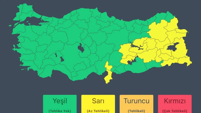 Meteorolojiden Malatya İçin Kuvvetli Yağış Uyarısı