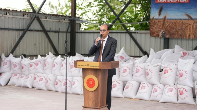 Yeşilyurt Belediyesi Çiftçilerin Yanında Olmayı Sürdürüyor