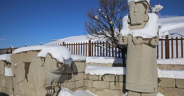 Arslantepe Höyüğü Karlar Altında 