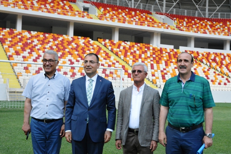 Malatya Valisi Mustafa Toprak Yeni Stadyumu İnceledi