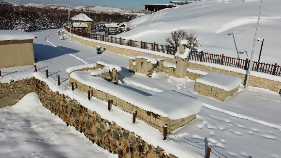 Arslantepe Höyüğü Karlar Altında 