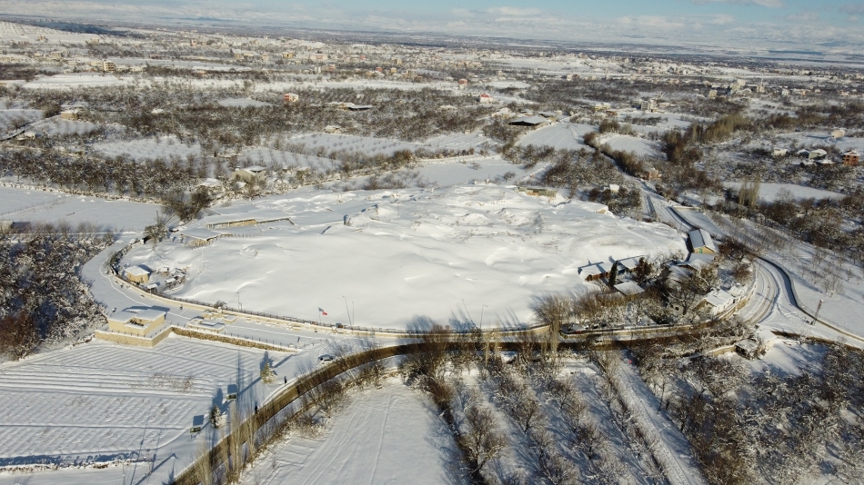 Arslantepe Höyüğü Karlar Altında 