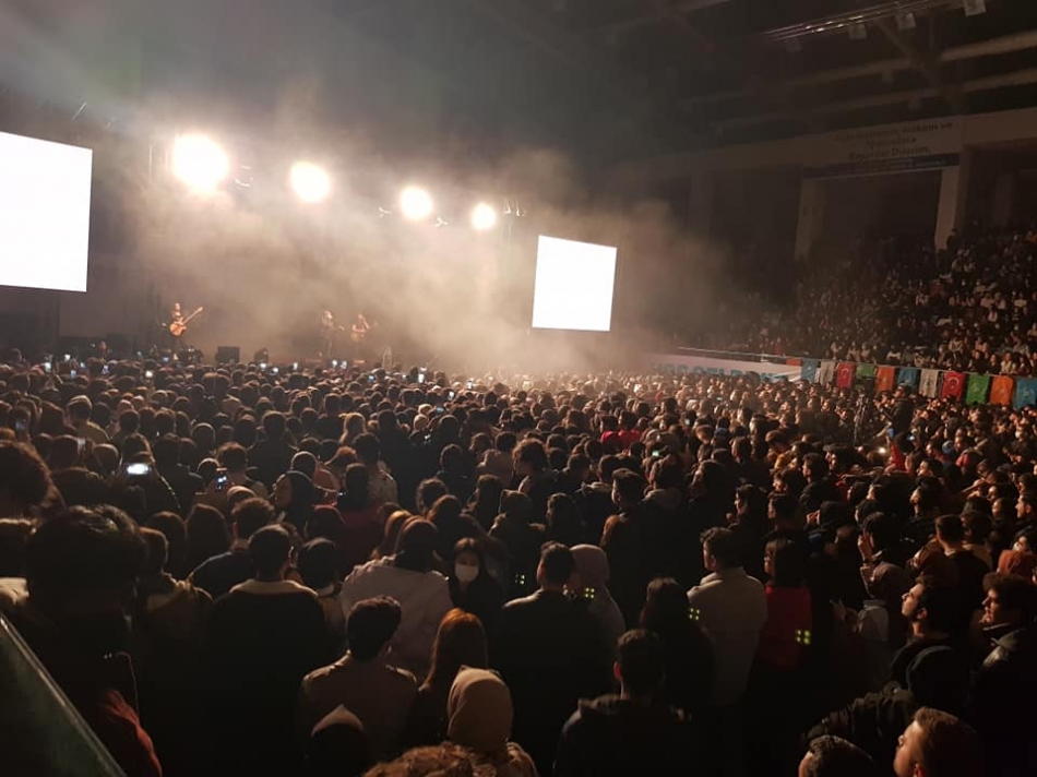 Malatya Emre Aydın Konseri Coşturdu
