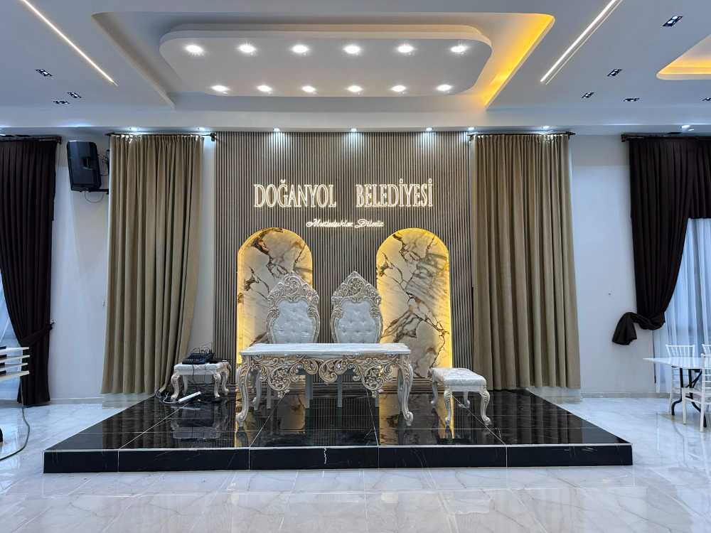 Doğanyol Belediyesi Düğün ve Mevlid Salonu Hizmete Hazır!