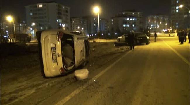 Malatya'da Trafik Kazası 3 Yaralı