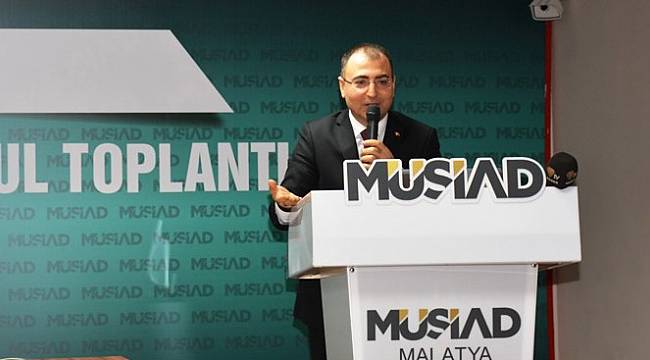 Vali Toprak MÜSİAD Genel Kurulunda Konuştu