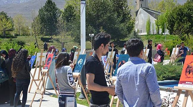 Malatya'da Dünyamızın Hali Temalı Resim Sergisi