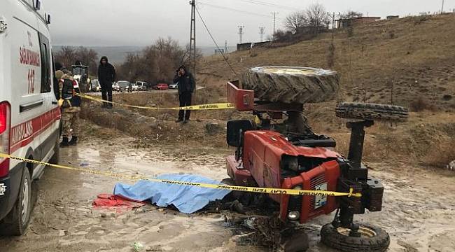 Akçadağ'da Traktör'ün Altında Kalan Muhtar Öldü