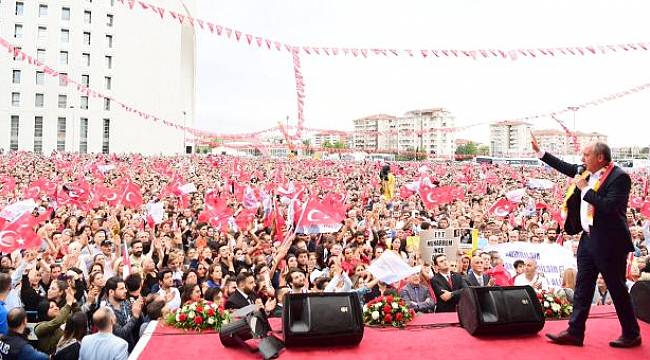 Muharrem İnce'nin Malatya Mitingi Verimli Geçti