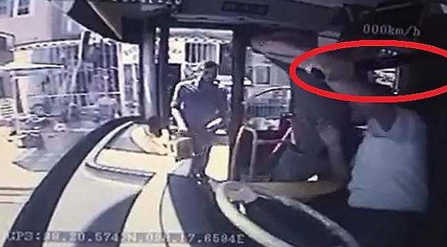 Malatya'da Otobüs Şoförüne Satırla Saldırı