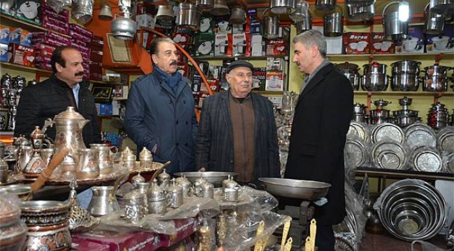 Malatya Valisi Esnafın Sorunlarını Dinledi