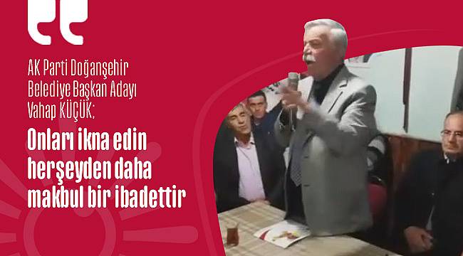 Vahap Küçük Ağır Bir İfade Sarf Etti