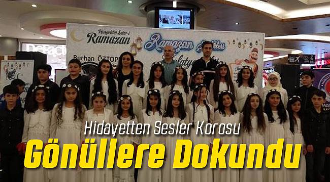 Hidayetten Sesler ilahi korosu gönüllere dokundu