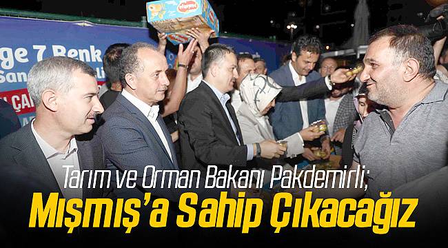 Bakan Pakdemirli; Kayısıya Her Yerde Sahip Çıkacağız