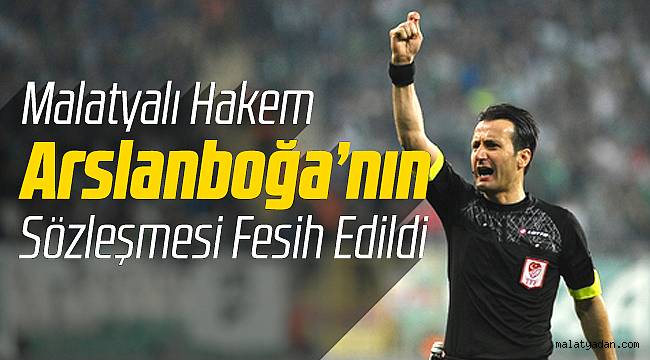 MHK, Suat Arslanboğa'nın Sözleşmesini Fesh Etti