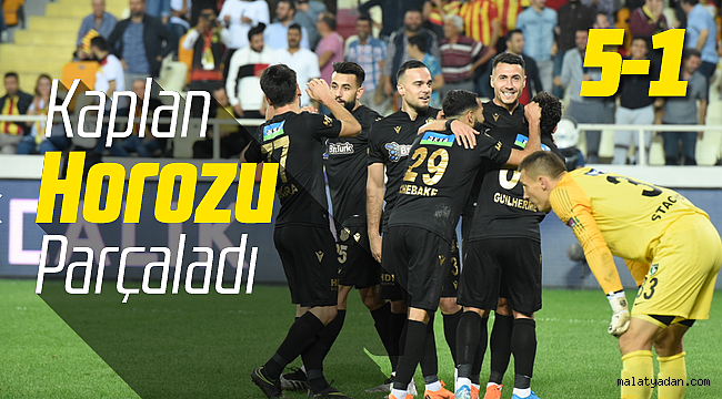 Yeni Malatyaspor Denizlispor'u Alabora Etti
