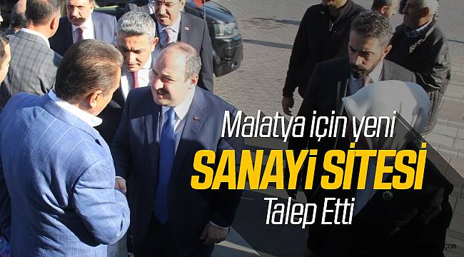 Malatya'ya Yeni Sanayi Sitesi Şart