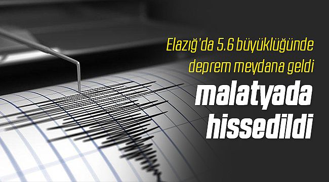 Elazığ'daki Deprem Malatya'da Hissedildi