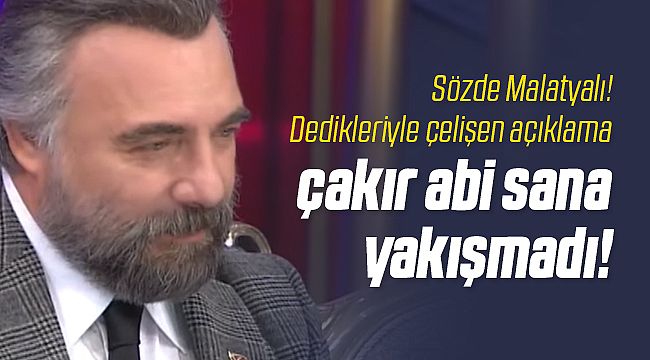 Oktay Kaynarca Malatyalıyım Dememeye Direndi!