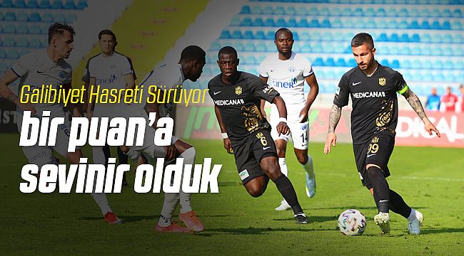 Yeni Malatyaspor Kasımpaşa'dan 1 Puan Kurtardı 