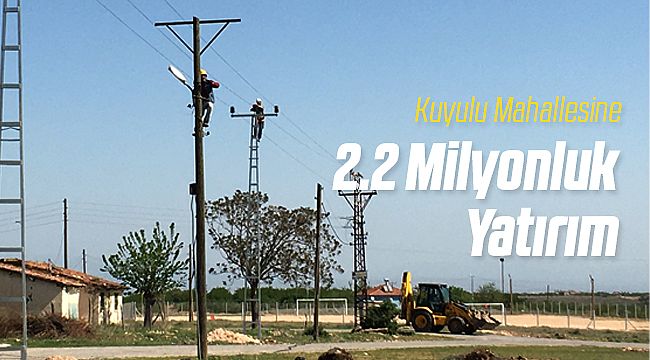 FIRAT EDAŞ Yeşilyurt Kuyulu Yatırımını Tamamladı!
