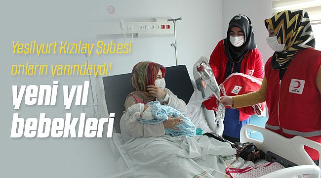 Yeşilyurt Kızılay'dan 2022 Bebeklerine Hediye