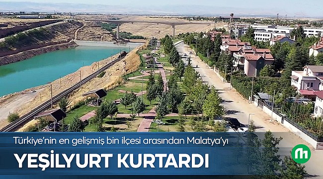Yeşilyurt Bölgede ve Malatya'da İlk Sırada!