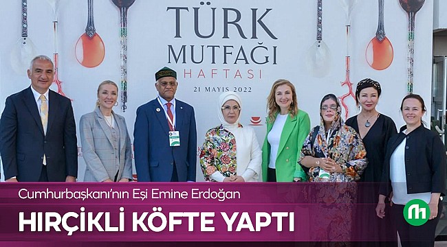 Emine Erdoğan Malatya Lezzeti 'Hırçikli Köfte' Yaptı