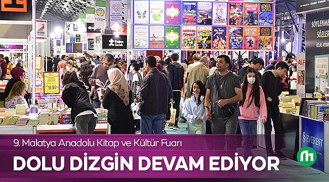Malatya Kitap Fuarına Muazzam Katılım!