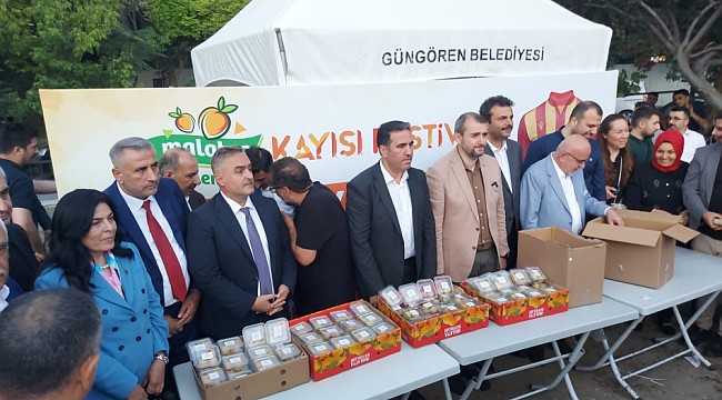 3. İstanbul Malatya Kayısı Festivali Başladı