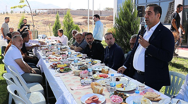 MTSO Adayı Akif Baştürk İnşaat Temsilcileriyle Buluştu