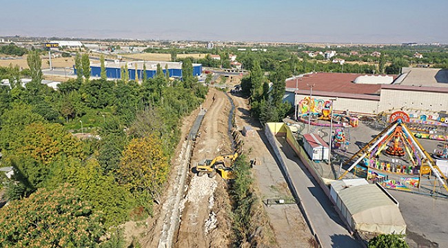 Yeşilyurt'da Barguzu Kanalboyu Park Projesi Başladı