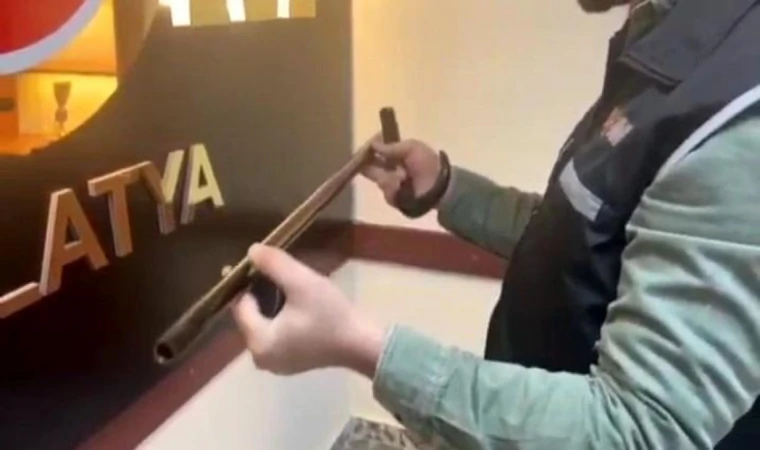 Malatya'da Baston Görünümlü Silah Ele Geçirildi