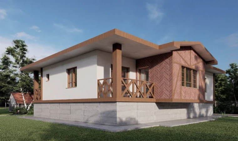 Bakan Kurum paylaştı... İşte yeni yapılacak ’Köy Evi’ modelleri
