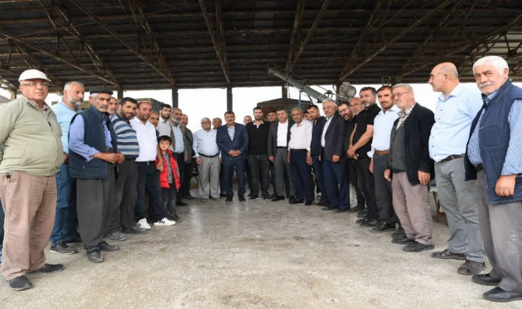 Başkan Gürkan Buğday Pazarı Esnafını Dinledi!