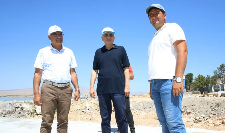 Malatya Battalgazi İlçesinde Kırkgöz Sahil Parkı Tamamlandı!