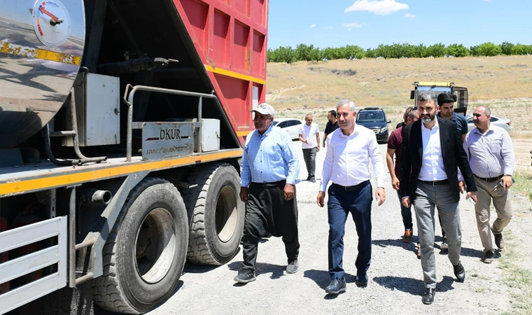 Malatya Tohma Mahallesinin Yolları Düzenleniyor