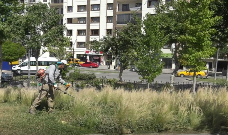 Malatya’nın parklarında bakım ve onarım başladı