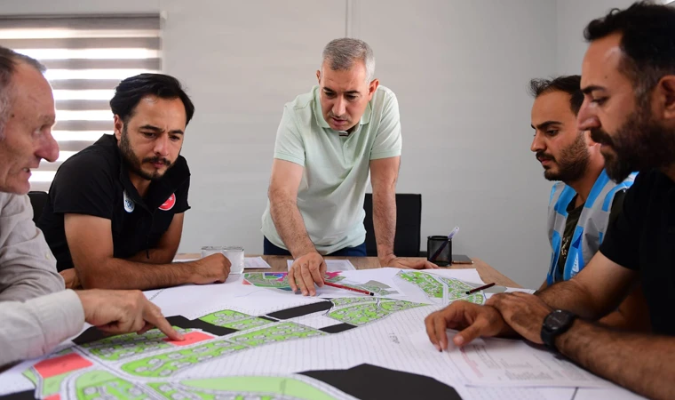 Başkan Çınar TOKİ İkizce Alanınında İnceleme Yaptı