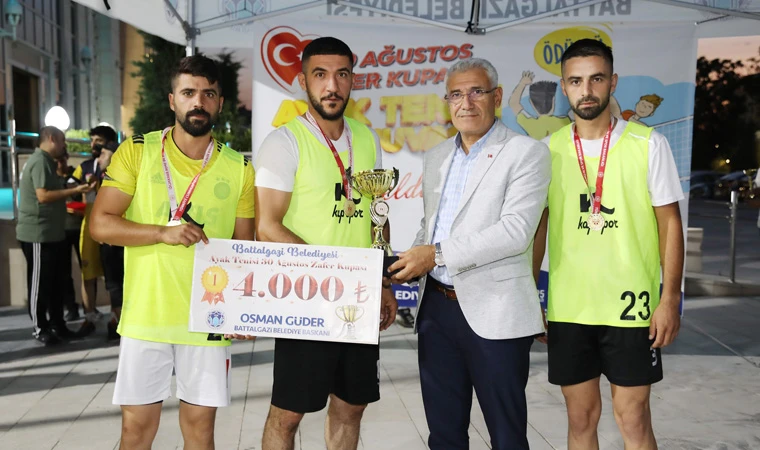 Malatya Battalgazi'de İlk Defa Yapılan Turnuvada Final