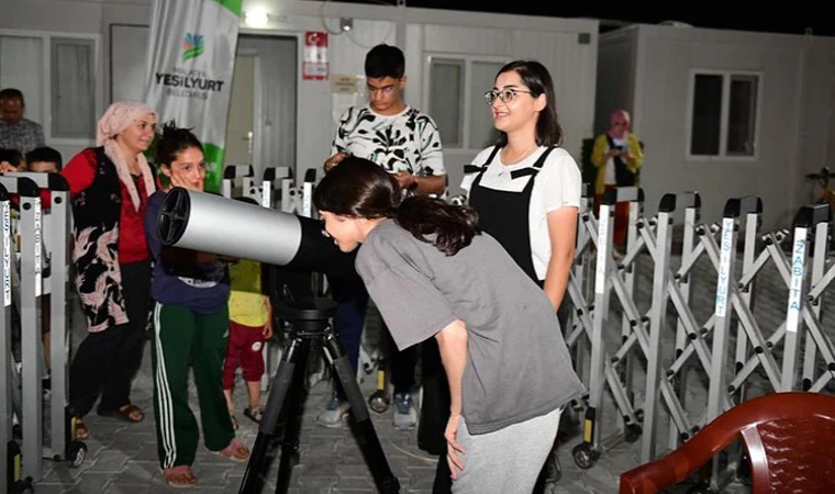 Malatya Yeşilyurt da Çocuklara Uzay Yolculuğu!