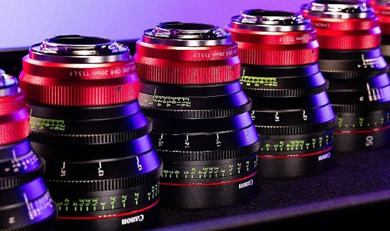 Canon, RF mount Cinema Prime Lens Serisini Kullanıma Sunuyor