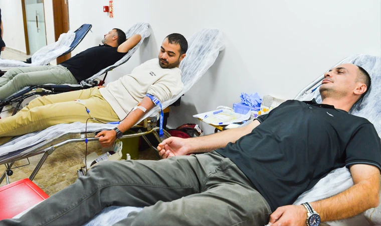 Malatya MASKİ Personeli Kızılay'a Kan Bağışladı!