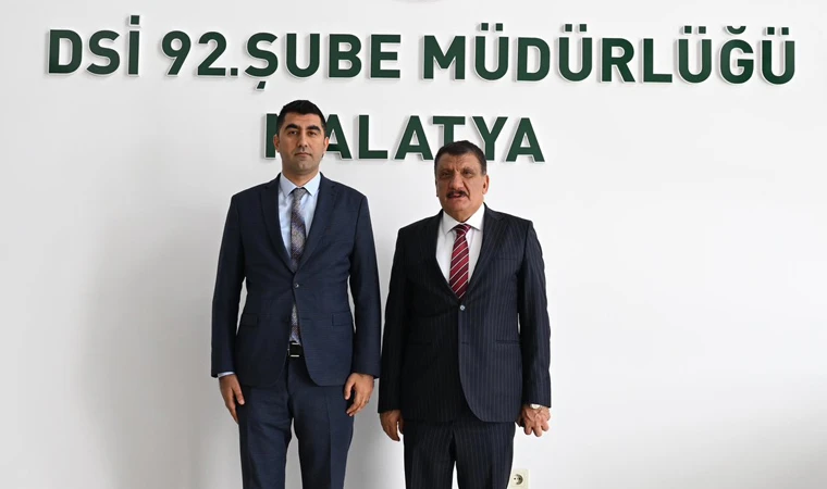 Malatya Büyükşehir Belediyesi DSİ İle Ortak Çalışma Yürütüyor!