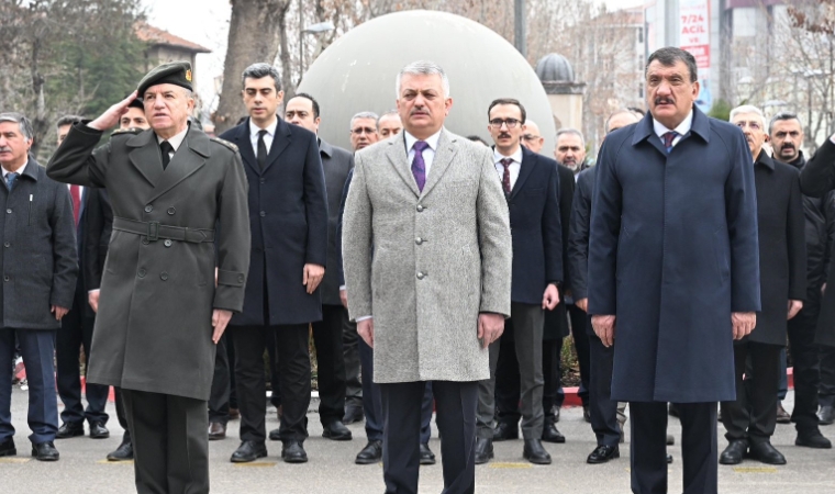 Atatürk'ün Malatya'ya Gelişi Törenle Kutlandı!