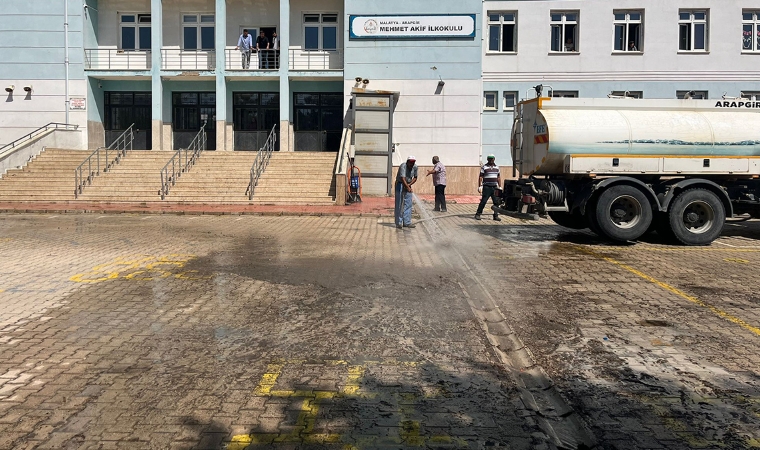 Malatya Arapgir İlçesinde Okullar Pırıl Pırıl!